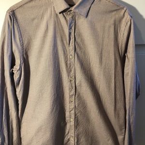 Zara Men Size Large Slim Fit Shirt